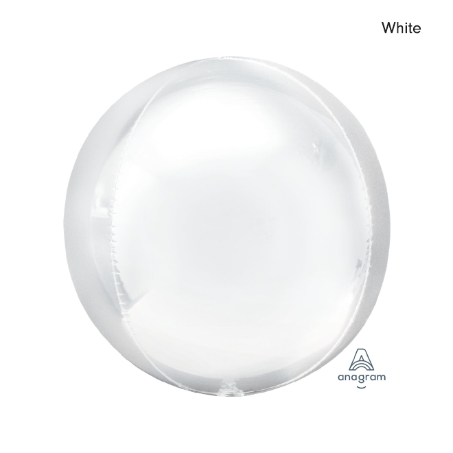 16" Orb Balloon with Custom Label