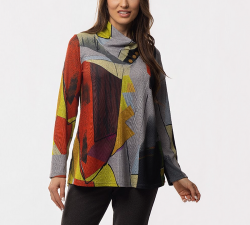 Abstract Art Print Tunic