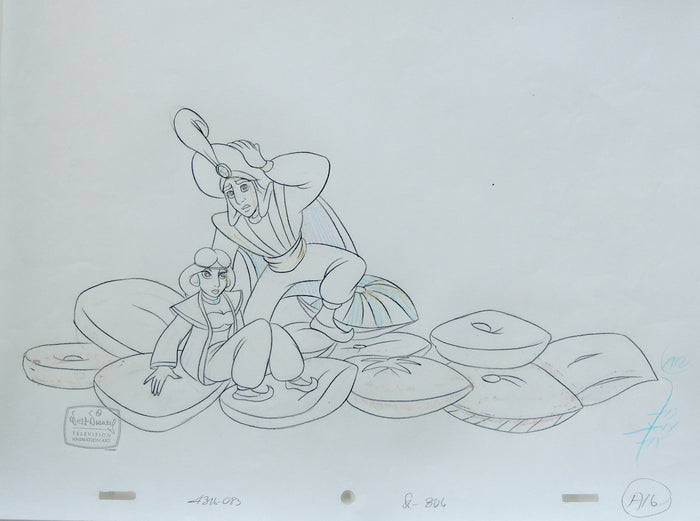 Aladdin, Jasmine & the Genie