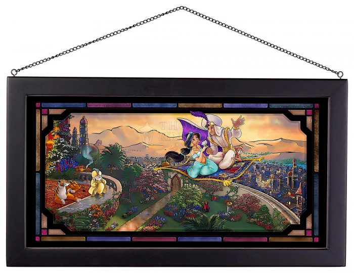 Framed Glass Art / Framed Glass Art 13" x 23"