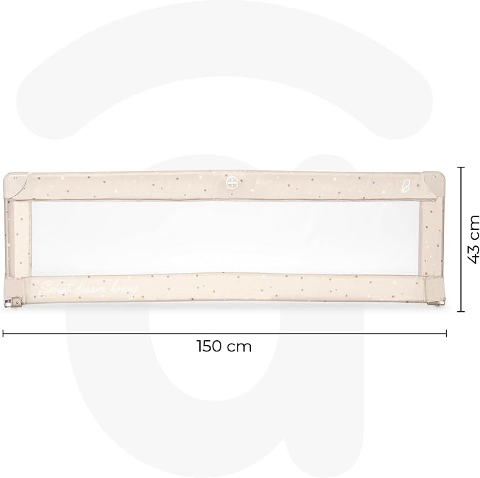 Asalvo Bed Rail - 150cm. Beige spot