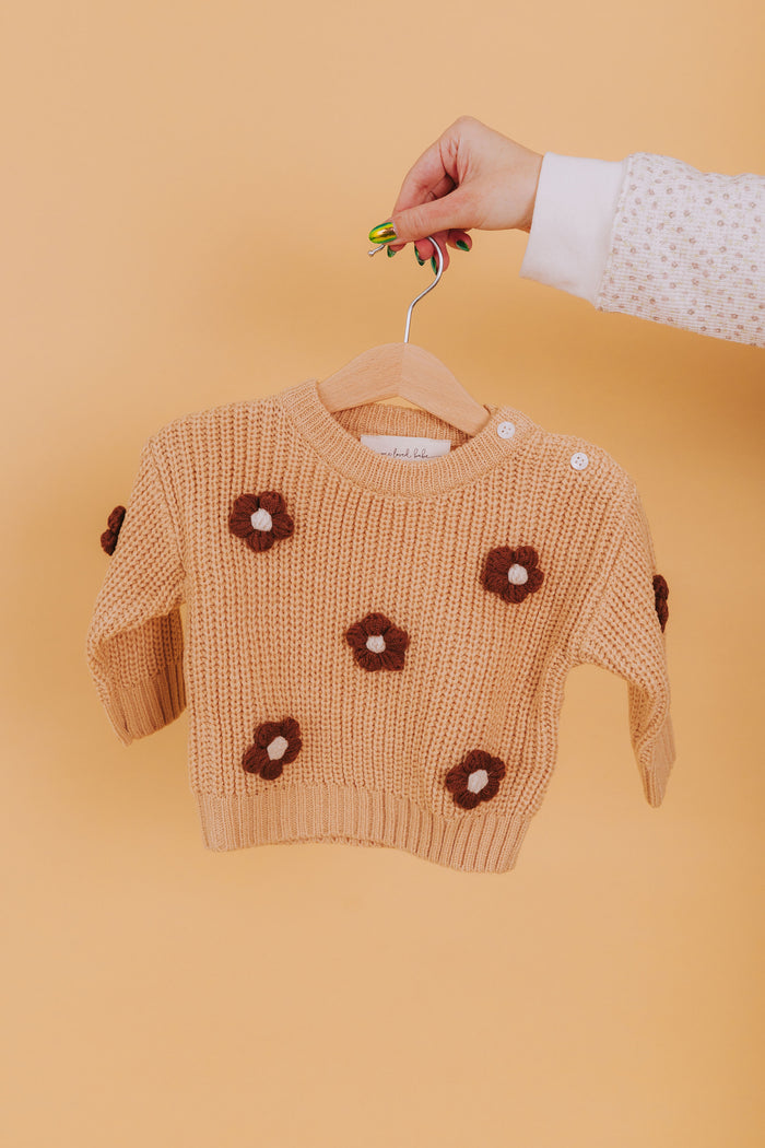 BABY - Autumn Flowers Sweater