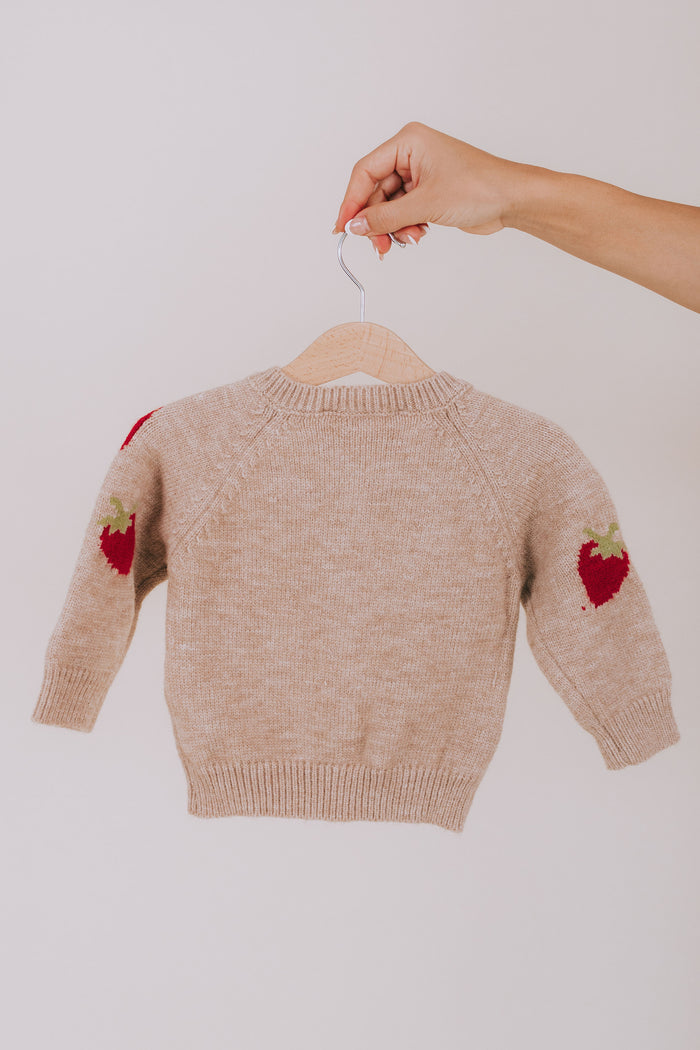 BABY - Berry Cozy Cardigan