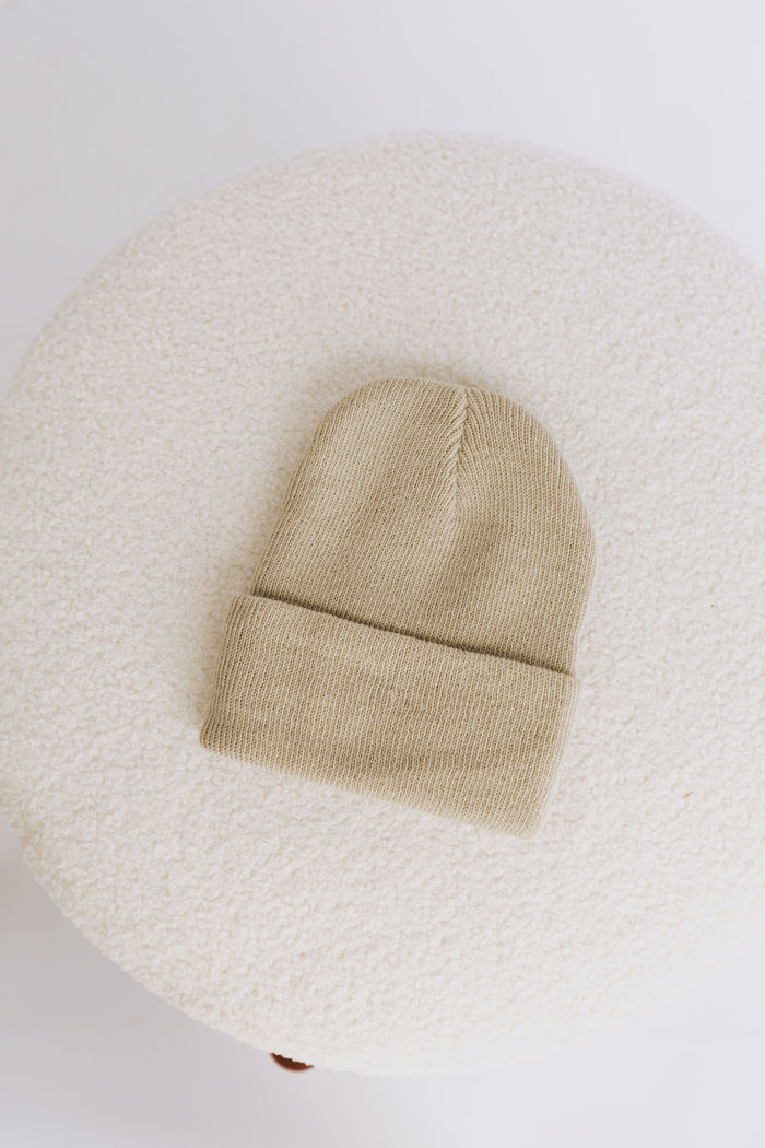 BABY - Bundle Up Beanie - 3 Colors! Dark Taupe