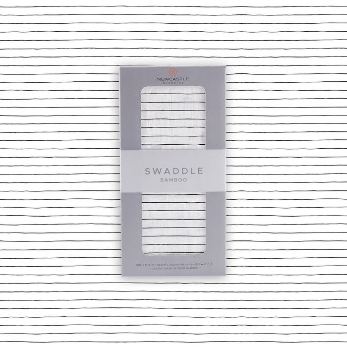 Pencil Stripe Swaddle