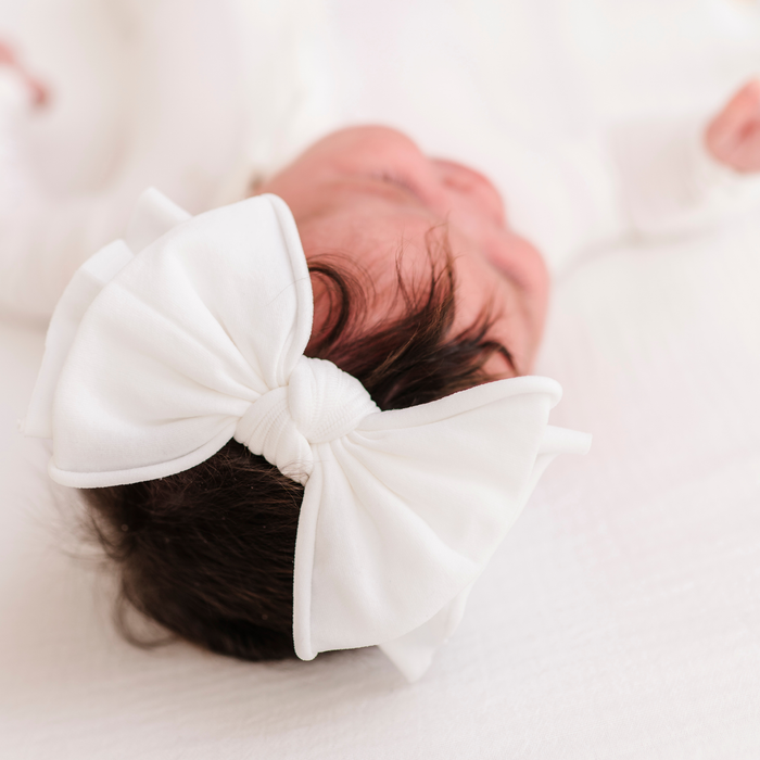BABY BLING - FAB-BOW-LOUS® Soft Nylon Bow Headband