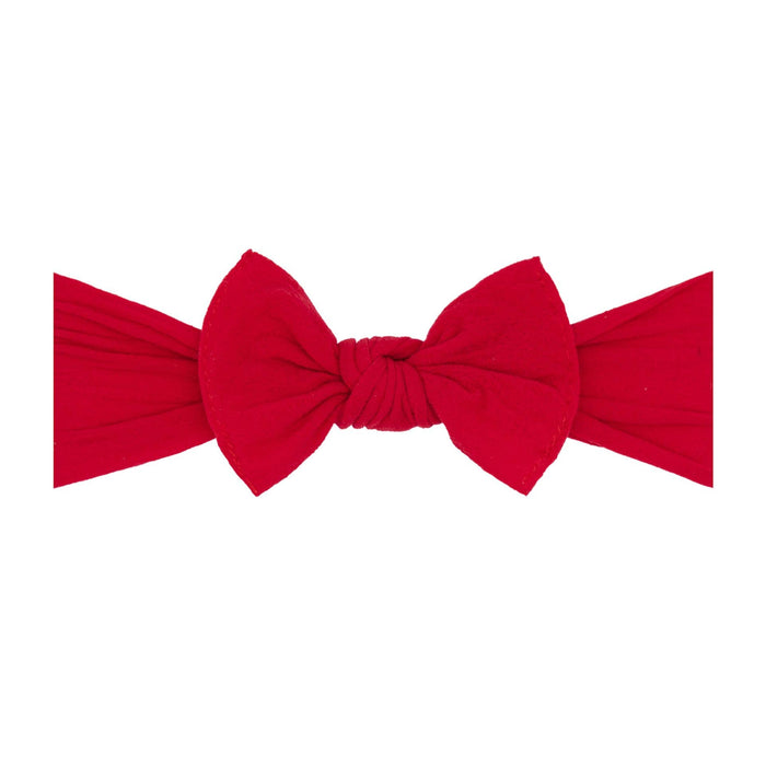 BABY BLING - Itty Bitty Knot Small Soft Nylon Bow Headband
