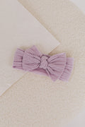 BABY BLING - Knot Bow: Light Orchid