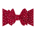 BABY BLING - Shabby Dot FAB-BOW-LOUS® soft nylon bow headband