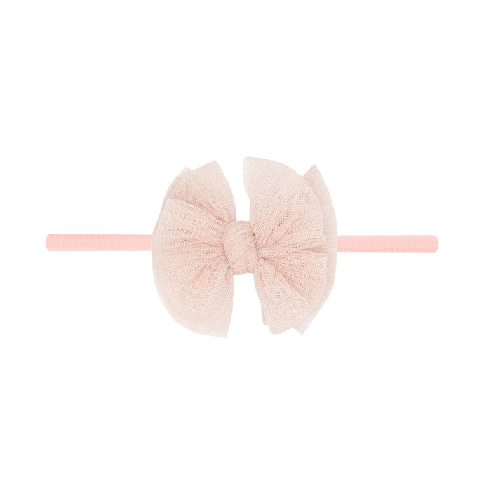 BABY BLING - Tulle Baby FAB® Skinny Soft Tulle Bow Headband
