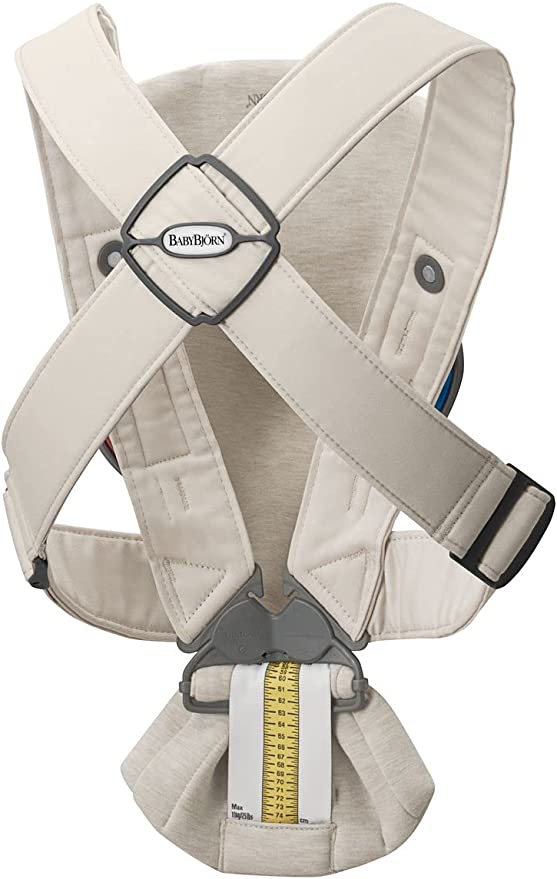 Babybjorn Mini Carrier 3D Jersey in Light Beige