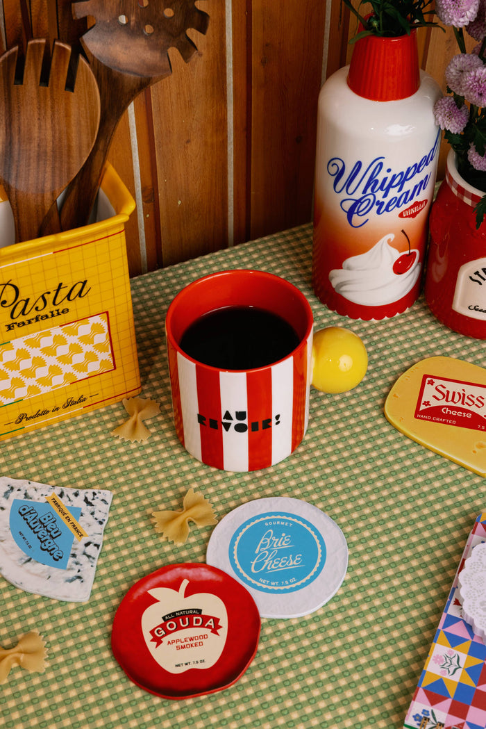 BANDO - Ceramic Mug, Bonjour