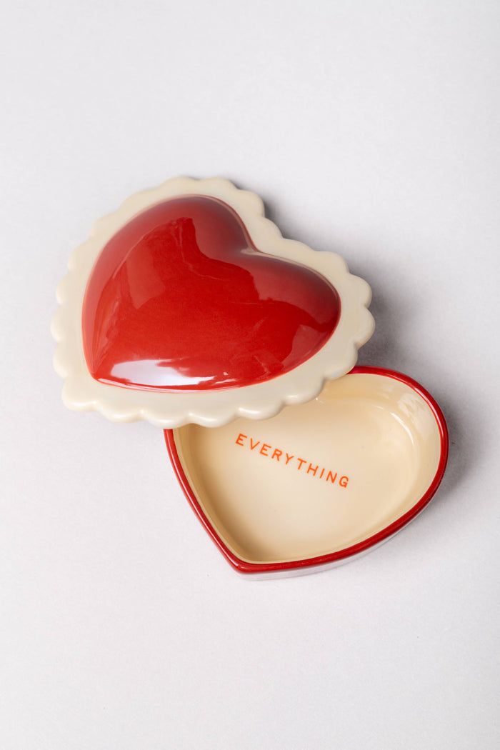 BANDO - Ceramic Trinket Box, Heart