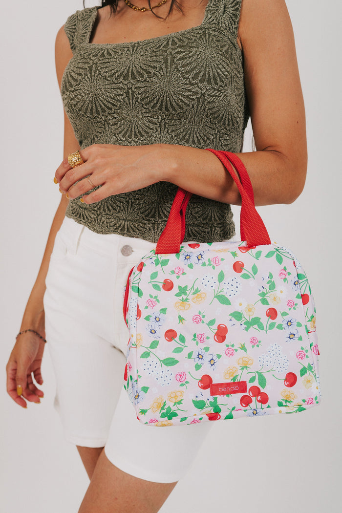 BANDO - Lunch Tote, Flowers and Fruit