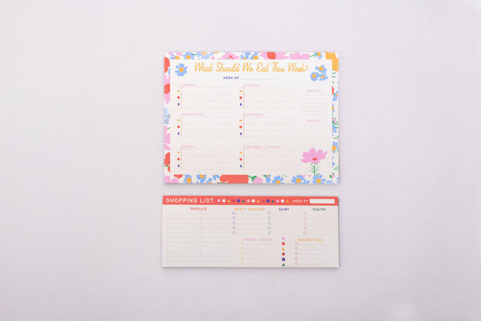 BANDO - Meal Planner and Shopping List Set