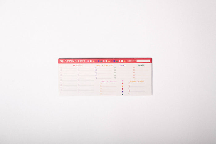 BANDO - Meal Planner and Shopping List Set