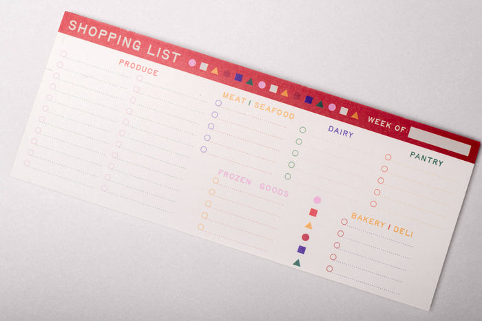 BANDO - Meal Planner and Shopping List Set