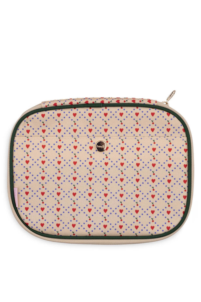BANDO - Mobile Tech Pouch- Cherry Hearts