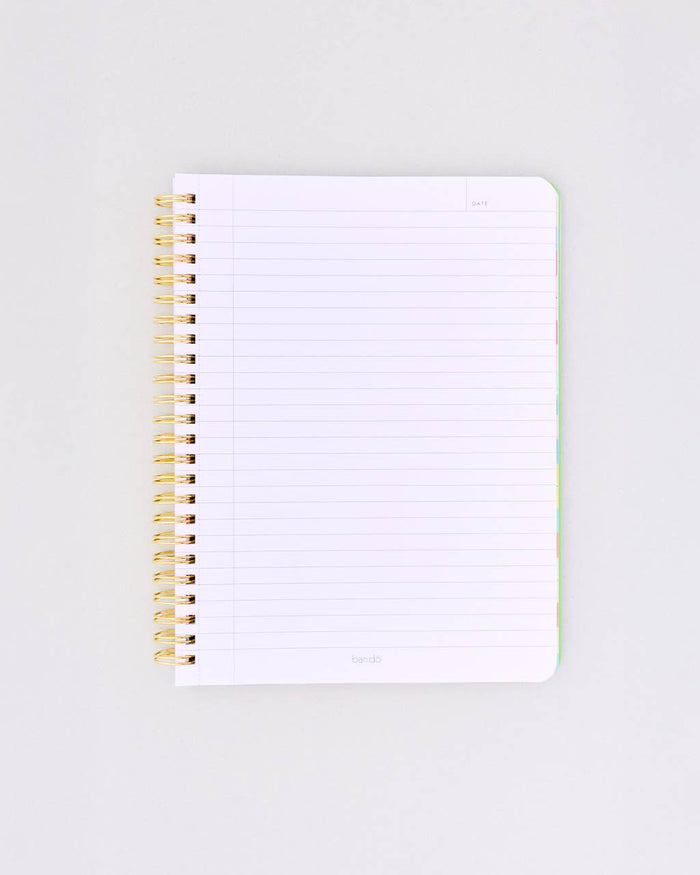 BANDO - Rough Draft Mini Notebook, I'd Rather Be Home Reading