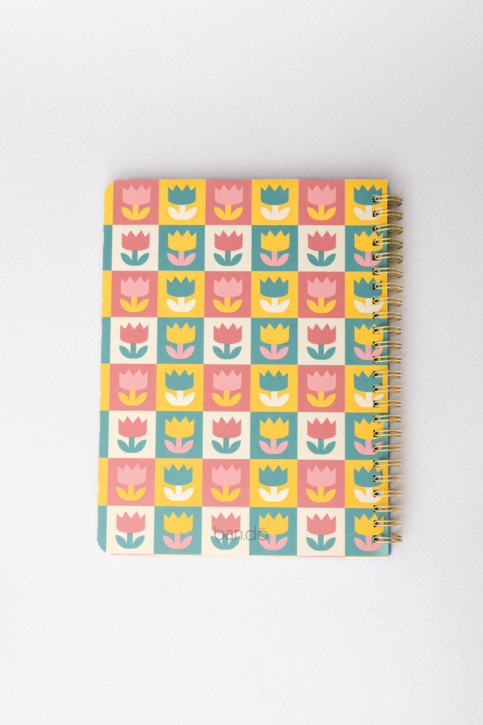BANDO - Rough Draft Mini Notebook, Tulips