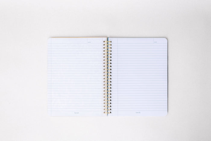BANDO - Rough Draft Mini Notebook, Tulips