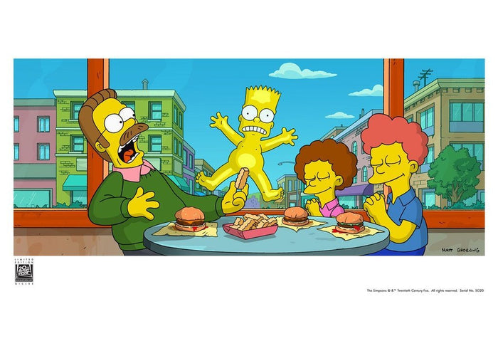 Bart On Glass