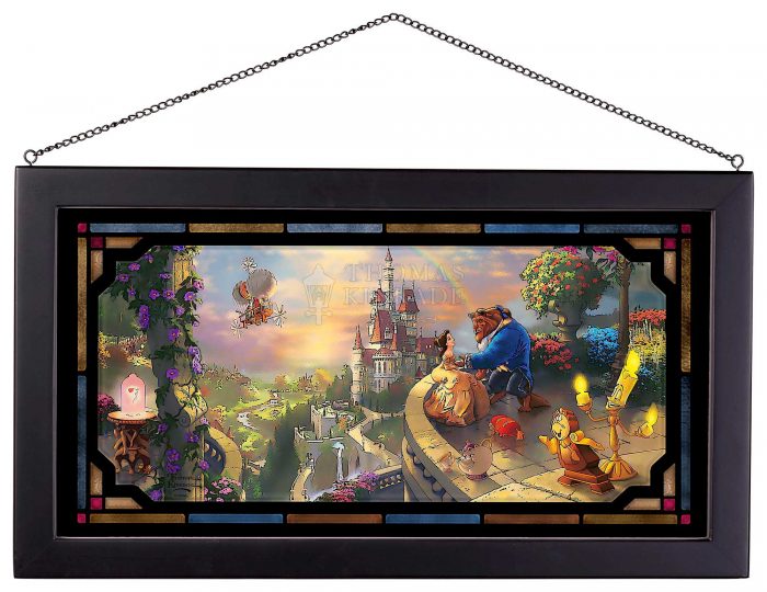 Framed Glass Art 13" x 23" / Framed Glass Art 13" x 23"