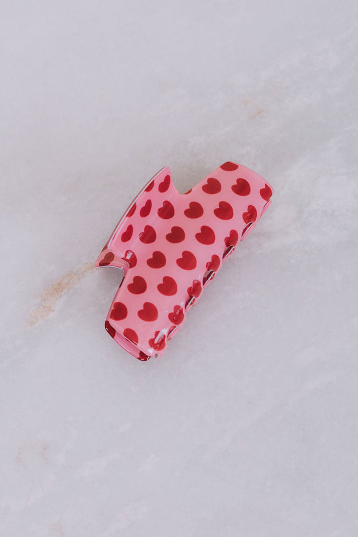 Big Heart Claw Clip