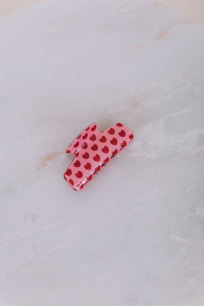 Big Heart Claw Clip