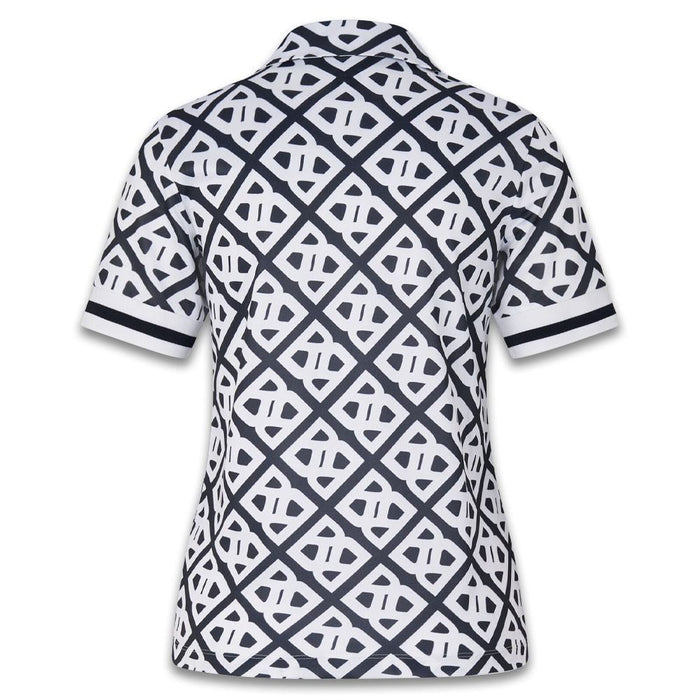 Bogner Calysa Golf Polo Navy Blue/White - SS24 Women