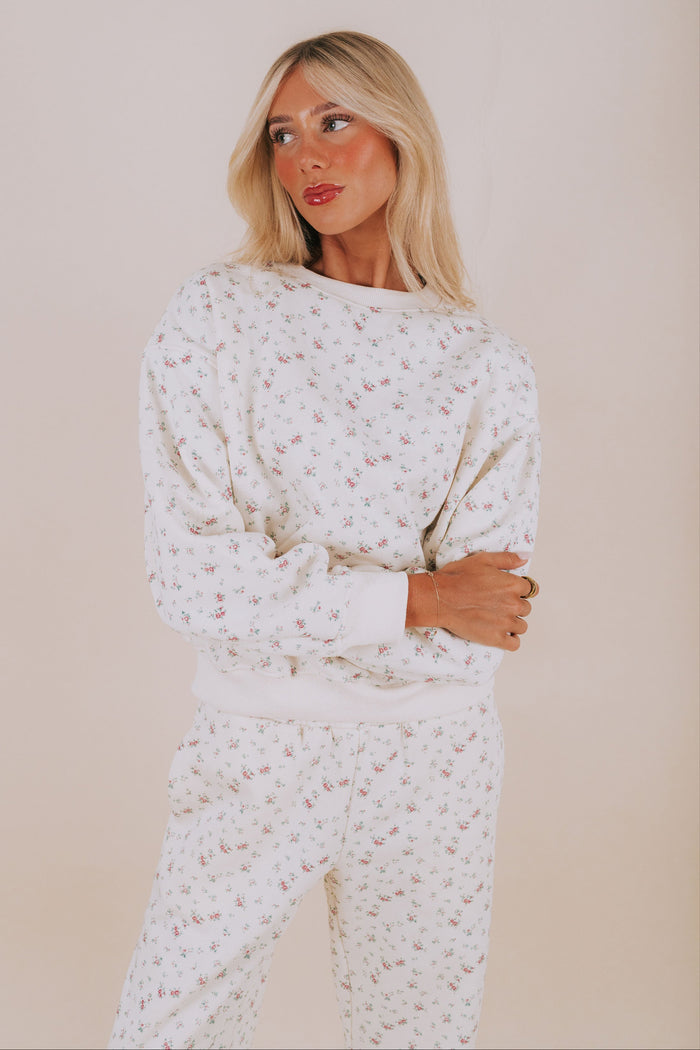 Budding Romance Sweatshirt