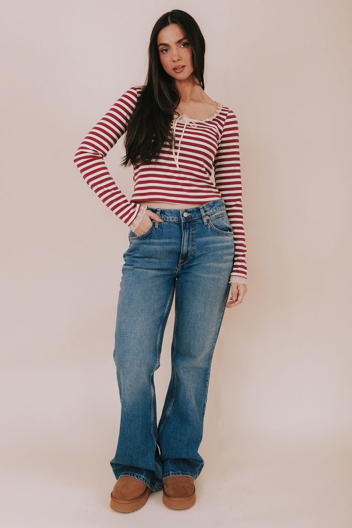 Burgundy Kiss Top
