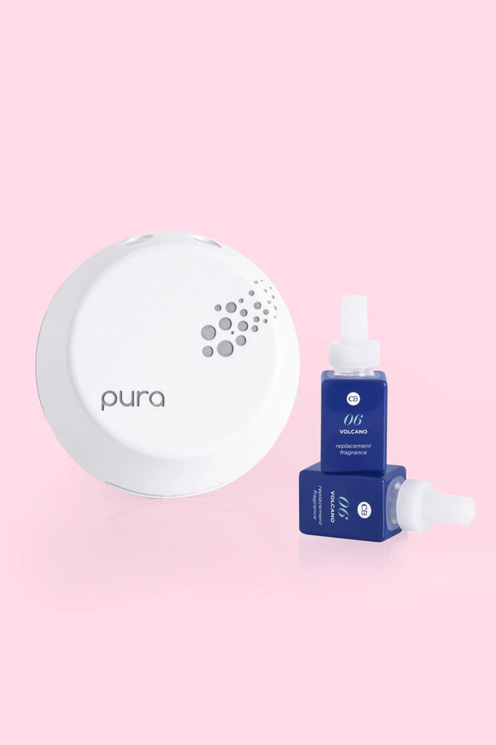 CAPRI BLUE - CB + Pura Smart Home Diffuser Kit, Volcano