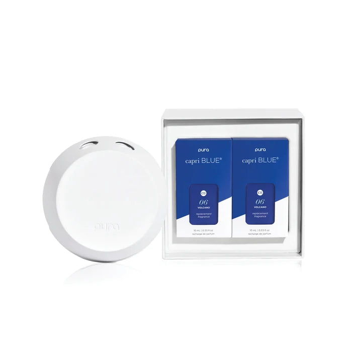 CAPRI BLUE - CB + Pura V4 Smart Home Diffuser Kit, Volcano
