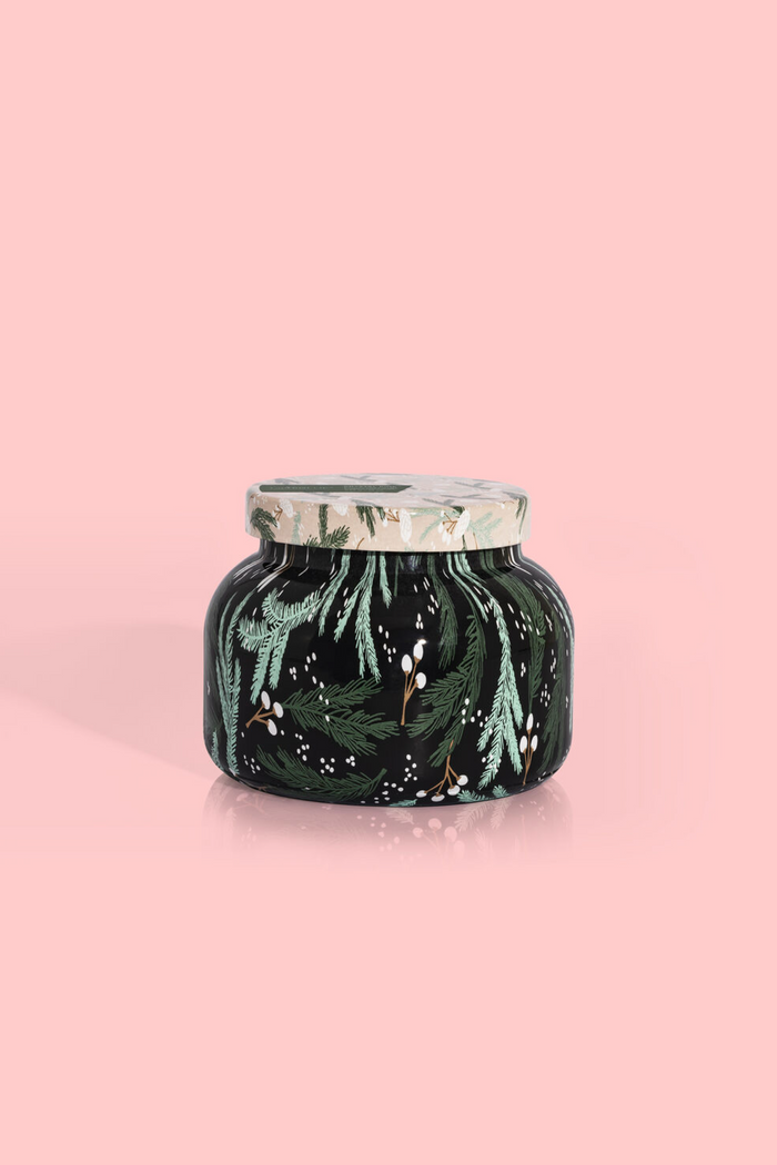 CAPRI BLUE - Crystal Pine Holiday Pattern Play Signature Jar, 19 oz