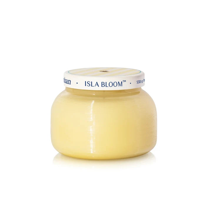 CAPRI BLUE - Isla Bloom Artisan Caffe Signature Candle, 19 oz