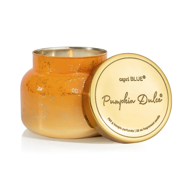 CAPRI BLUE - Pumpkin Dulce Glimmer Oversized Candle, 28 oz