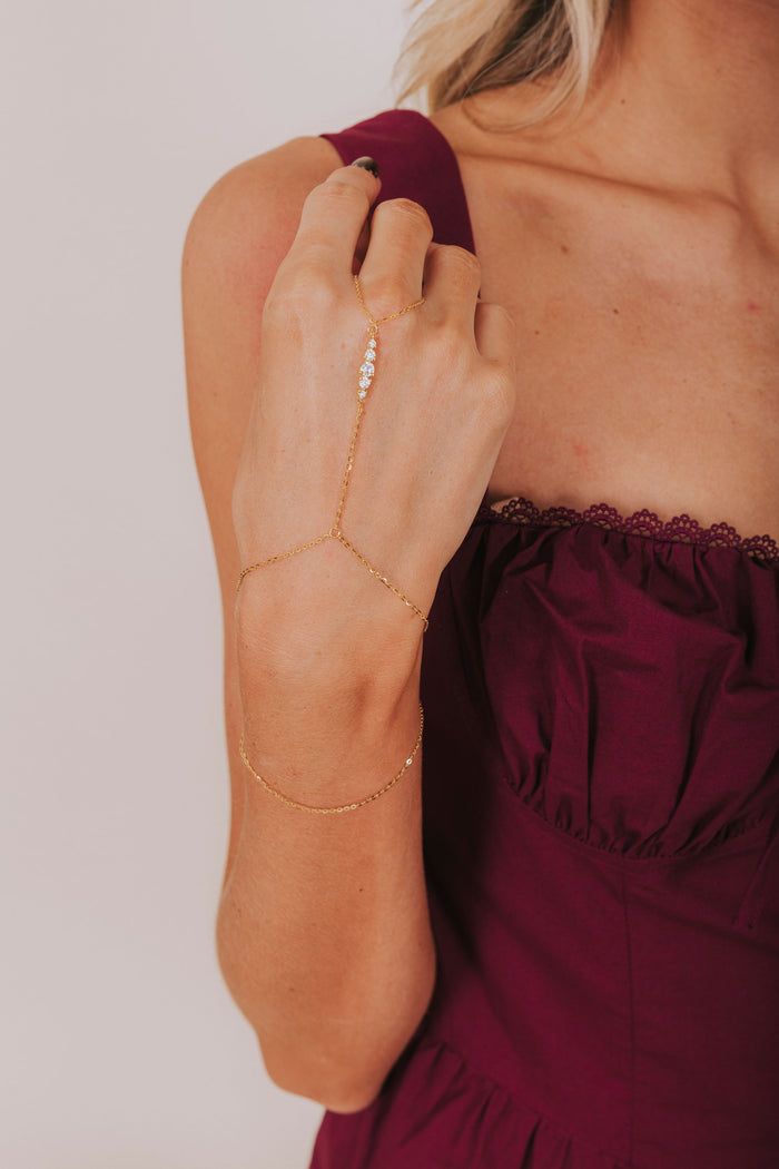 Double layered bracelet