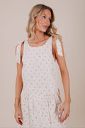 cherry tied sleeveless top front