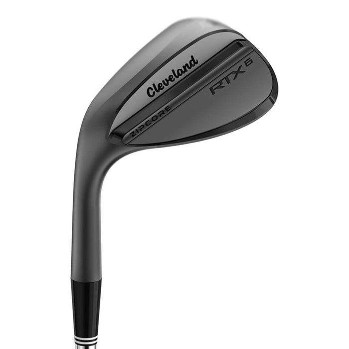 Cleveland RTX 6 Zipcore Black Satin Forged Wedge - 23 Men