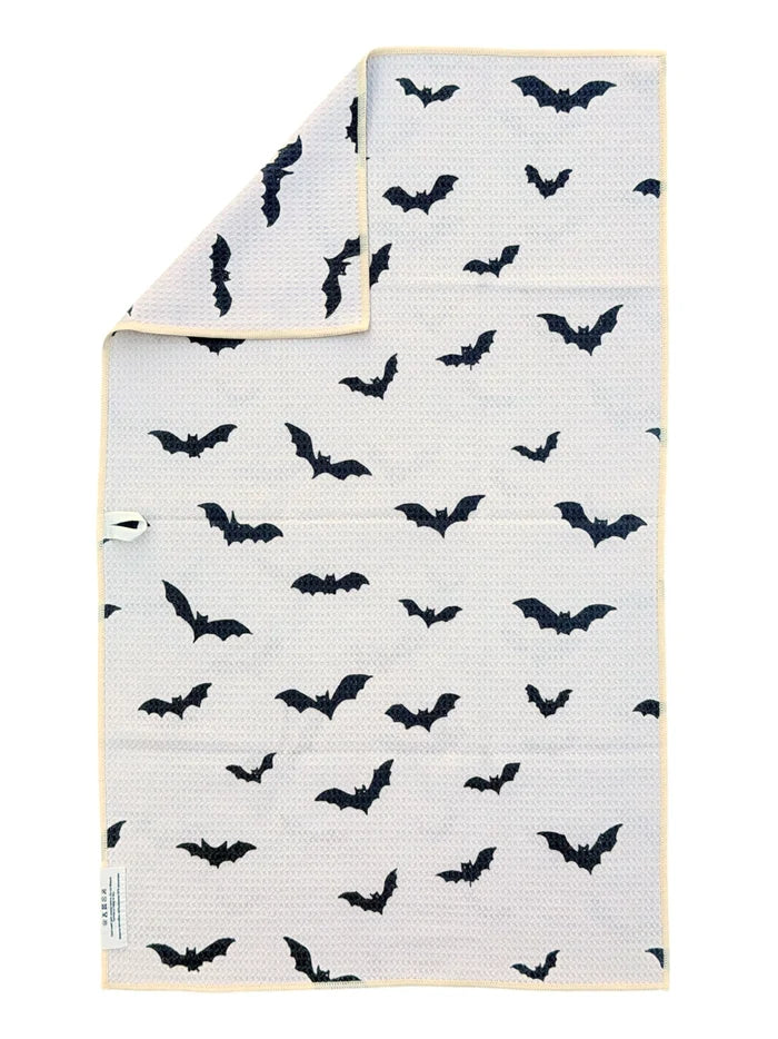 CRAE.HOME - A Little Batty Double-Sided Hand Towel