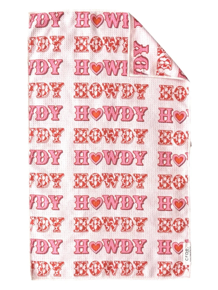 CRAE.HOME - Howdy: Double-Sided Hand Towel