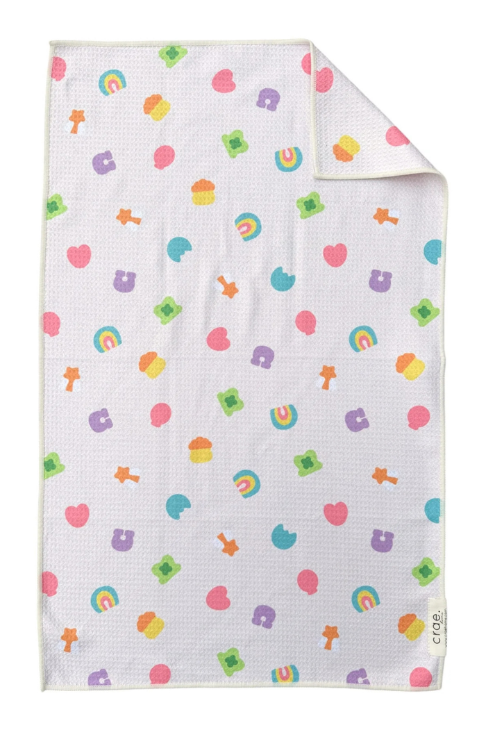 CRAE.HOME - Rainbow Luck: Double-Sided Hand Towel
