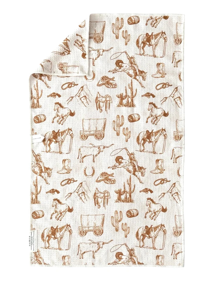 CRAE.HOME - Western: Double-Sided Hand Towel