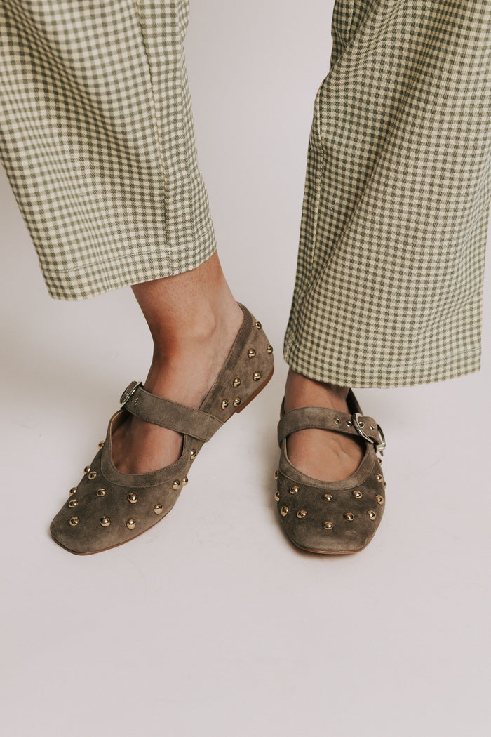 dolce vita mikel stud ballet flats