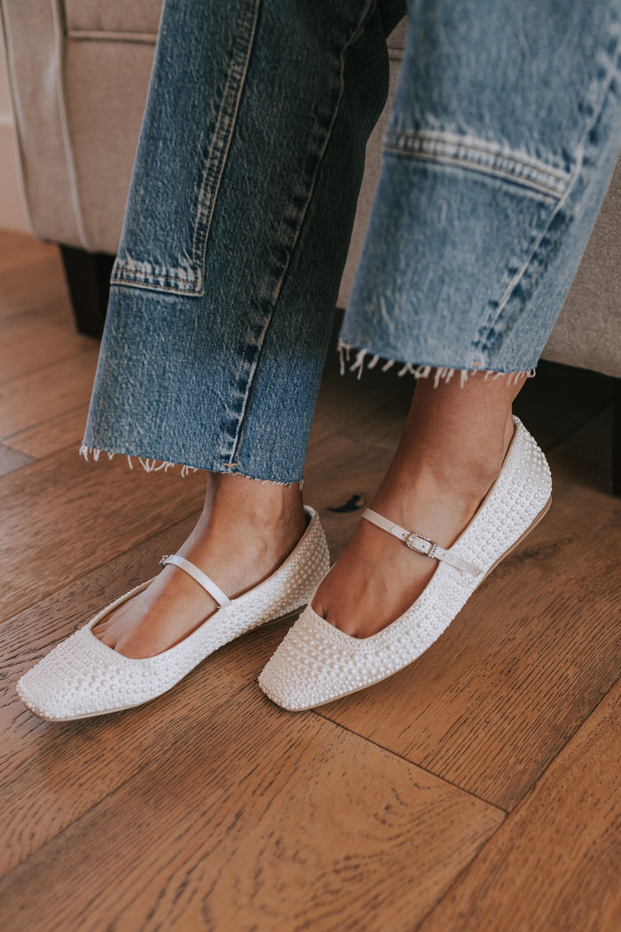 DOLCE VITA - Reyes Pearl Ballet Flats