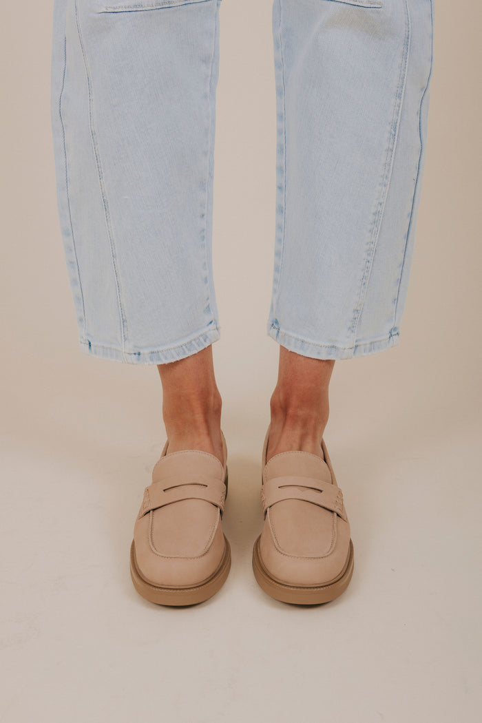 dolce vita tiggy leather loafer front