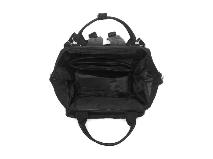 Dooky Diaper Backpack Large Black