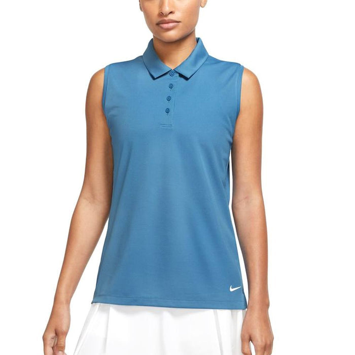 Nike Dri-FIT Victory Sleeveless Solid Golf Polo 2022 Women