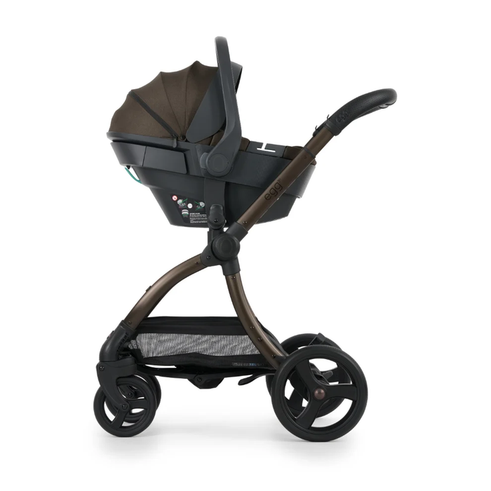 Egg 3 Shell-360 Car Seat Chocolate Velvet